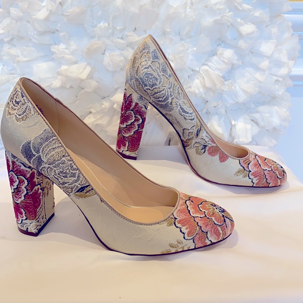 Nine West-NE7 LEROUX, 9 1/2 M,Multicolor Fabric